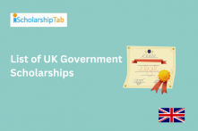 List of UK Government Scholarships 2024-2025