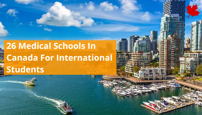 26 Medical Schools In Canada For International Students