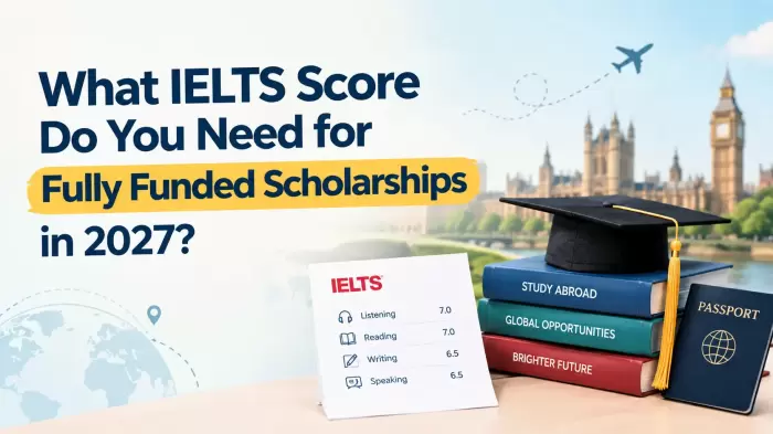 What IELTS Score Do You Need for Fully Funded Scholarships in 2027? What IELTS Score Do You Need for Fully Funded Scholarships in 2027?