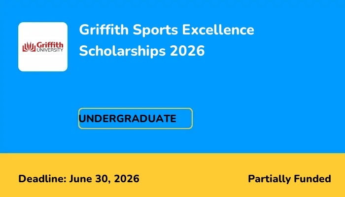 Griffith Sports Excellence Scholarships 2026