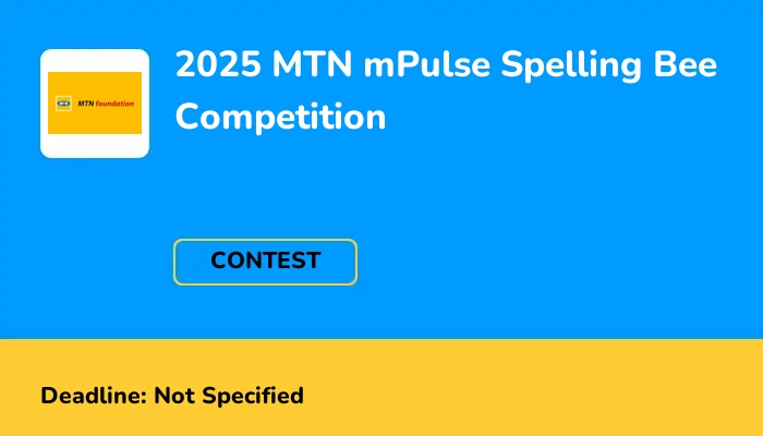 2025 MTN mPulse Spelling Bee Competition