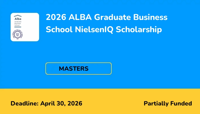 2026 ALBA Graduate Business School NielsenIQ Scholarship