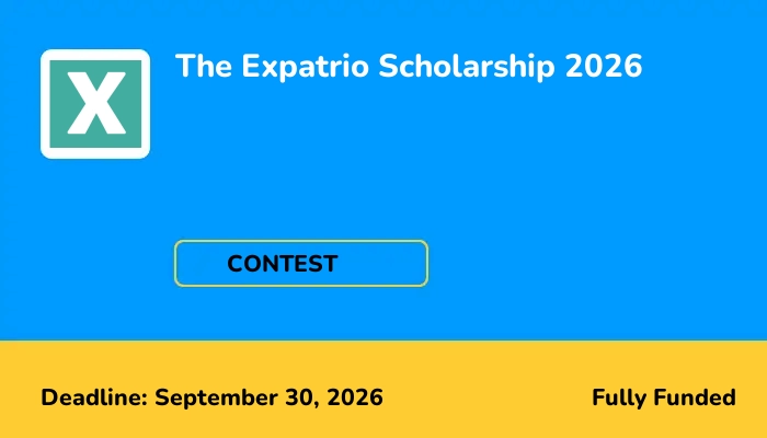 The Expatrio Scholarship 2026