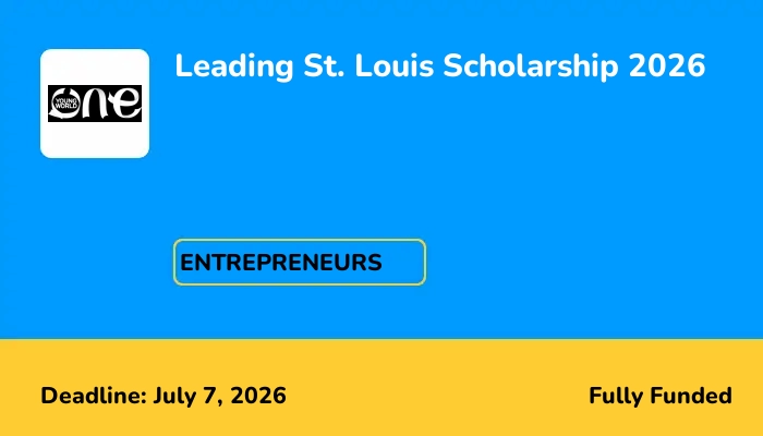 Leading St. Louis Scholarship 2026
