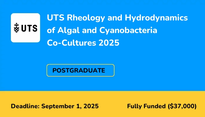 UTS Rheology and Hydrodynamics of Algal and Cyanobacteria Co-Cultures 2025