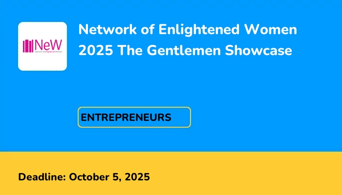 Network of Enlightened Women 2025 The Gentlemen Showcase