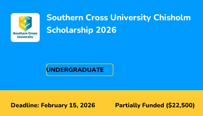 Southern Cross University Chisholm Scholarship 2026