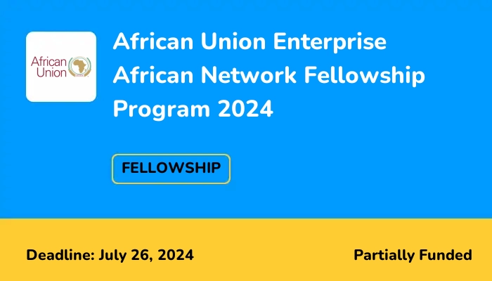 African Union Enterprise African Network Fellowship Program 2024