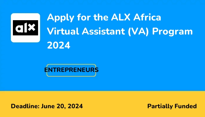 Apply for the ALX Africa Virtual Assistant (VA) Program 2024