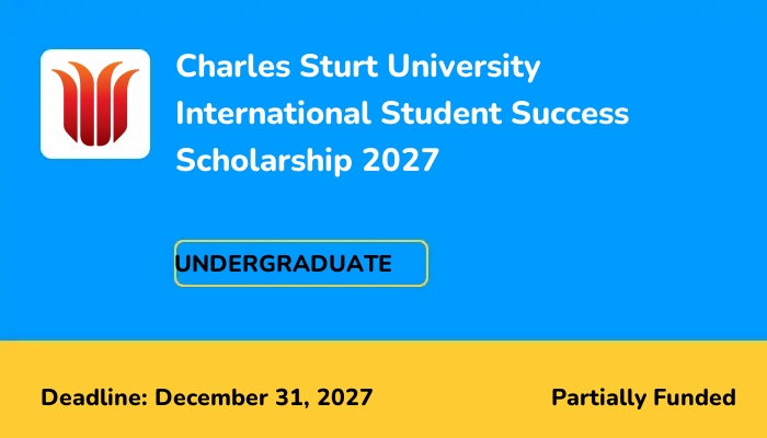 Charles Sturt University International Student Success Scholarship 2027