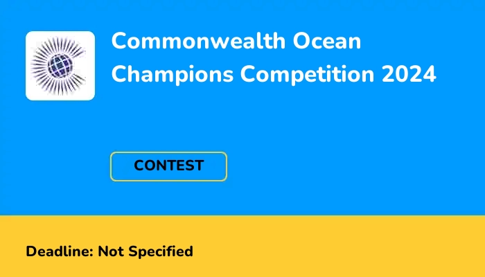 Commonwealth Ocean Champions Competition 2024