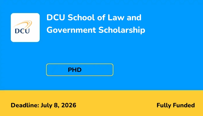 DCU School of Law and Government Scholarship