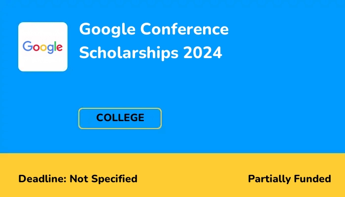 Google Conference Scholarships 2024
