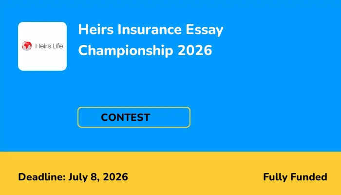 Heirs Insurance Essay Championship 2026