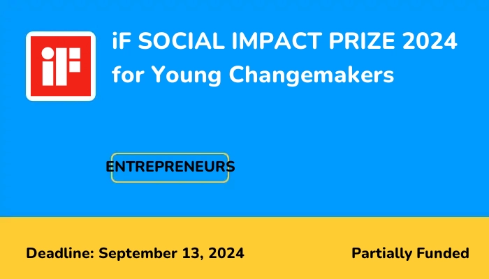 iF SOCIAL IMPACT PRIZE 2024 for Young Changemakers