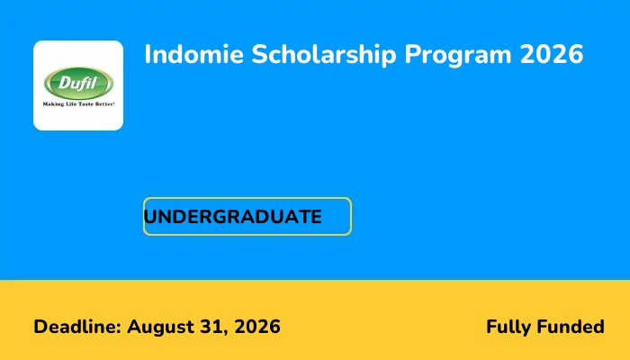 Indomie Scholarship Program 2026