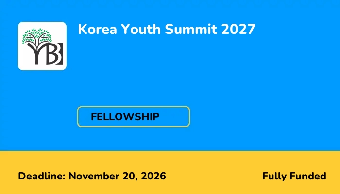 Korea Youth Summit 2027