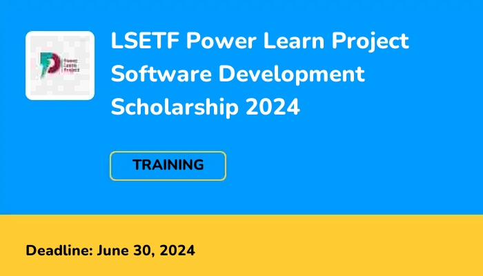 LSETF Power Learn Project Software Development Scholarship 2024