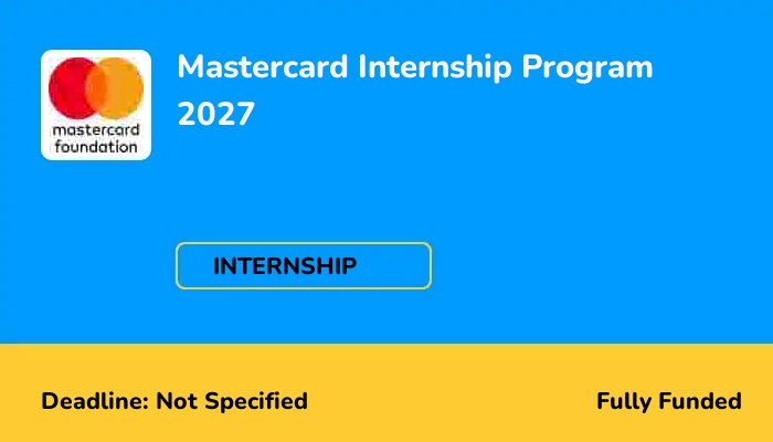 Mastercard Internship Program 2027