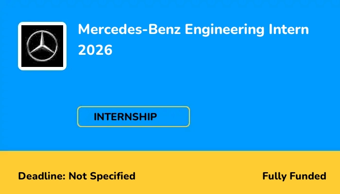 Mercedes-Benz Engineering Intern 2026