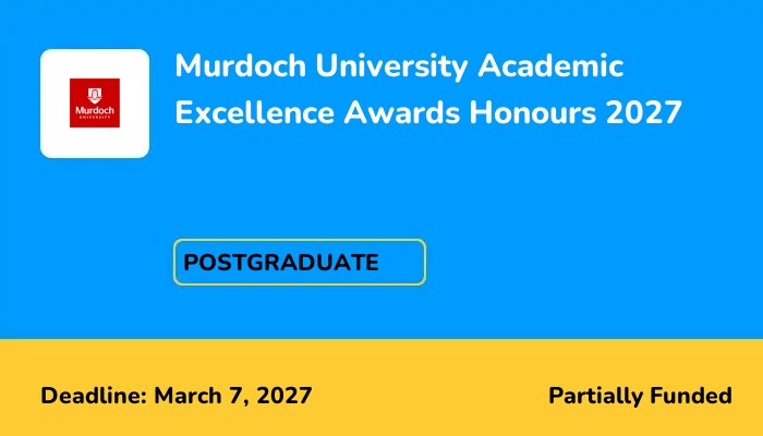 Murdoch University Academic Excellence Awards Honours 2027