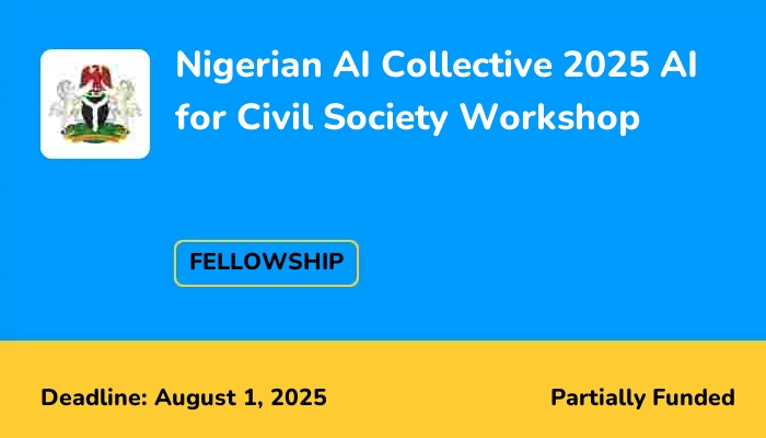 Nigerian AI Collective 2025 AI for Civil Society Workshop