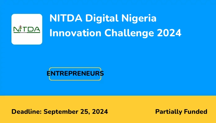 NITDA Digital Nigeria Innovation Challenge 2024