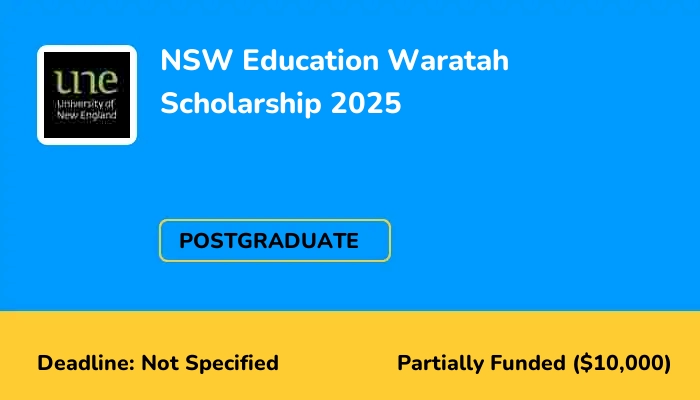 NSW Education Waratah Scholarship 2025