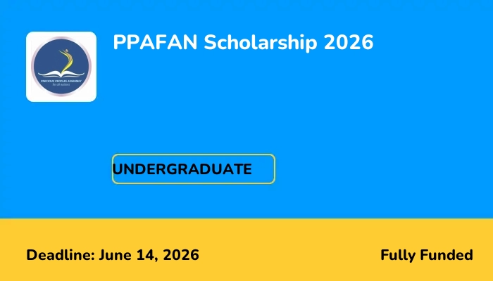 PPAFAN Scholarship 2026
