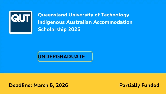 Queensland University of Technology Indigenous Australian Accommodation Scholarship 2026