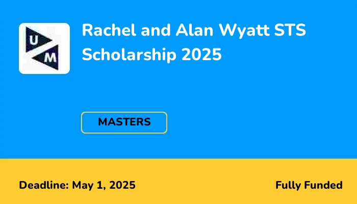 Rachel and Alan Wyatt STS Scholarship 2025
