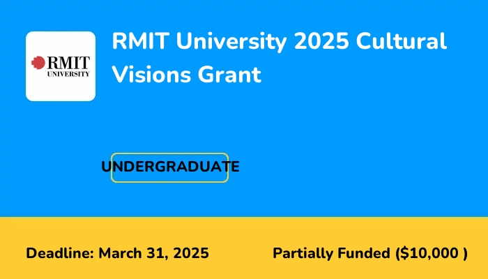 RMIT University 2025 Cultural Visions Grant