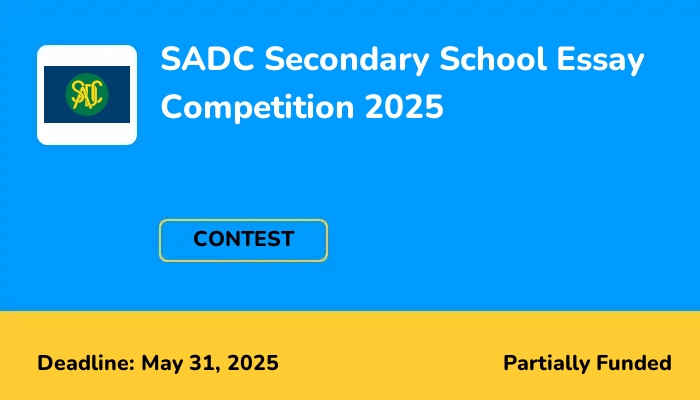 SADC Secondary School Essay Competition 2025