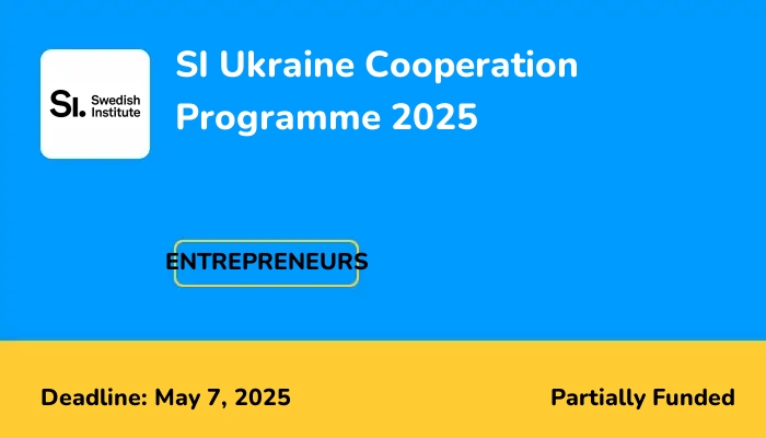 SI Ukraine Cooperation Programme 2025