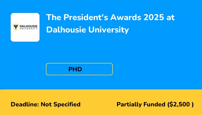 The President's Awards 2025 at Dalhousie University