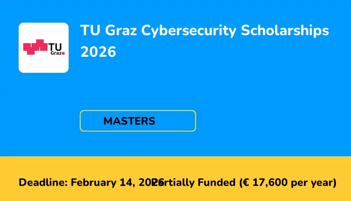 TU Graz Cybersecurity Scholarships 2026