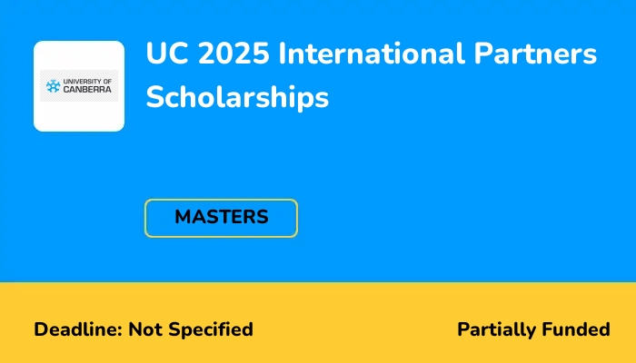 UC 2025 International Partners Scholarships