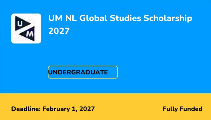 UM NL Global Studies Scholarship 2027