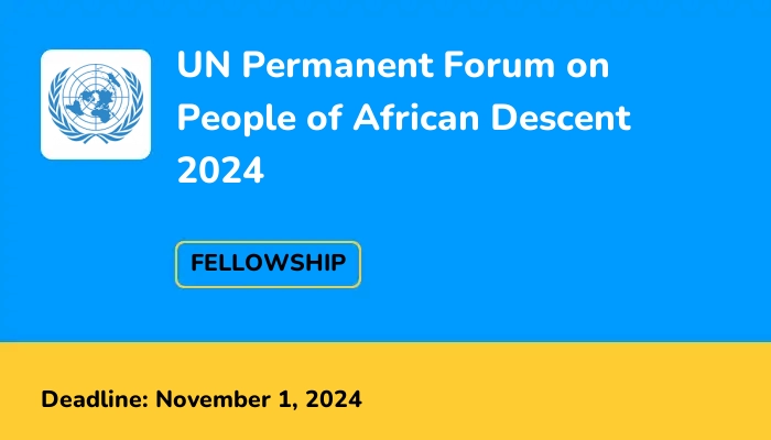 UN Permanent Forum on People of African Descent 2024