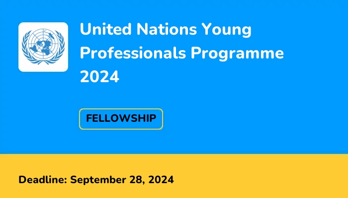 United Nations Young Professionals Programme 2024