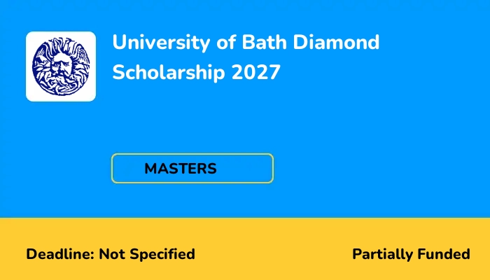 University of Bath Diamond Scholarship 2027