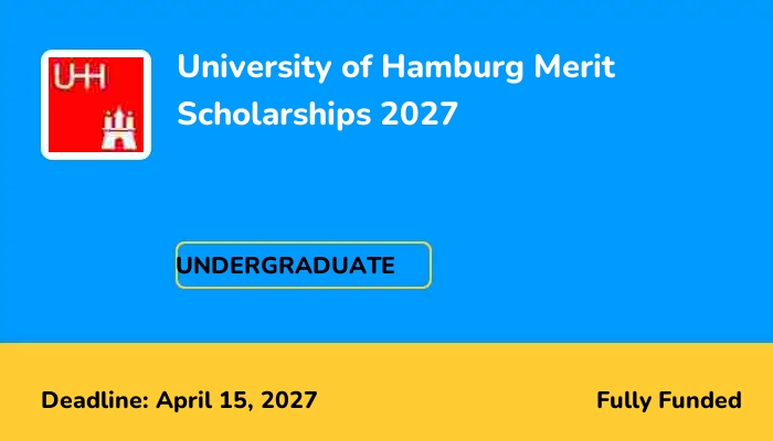 University of Hamburg Merit Scholarships 2027