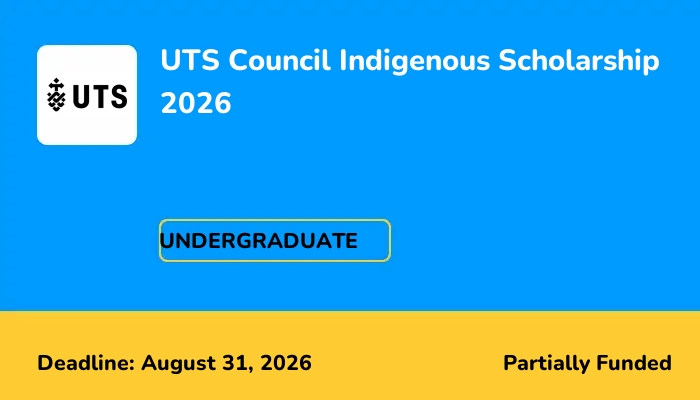 UTS Council Indigenous Scholarship 2026