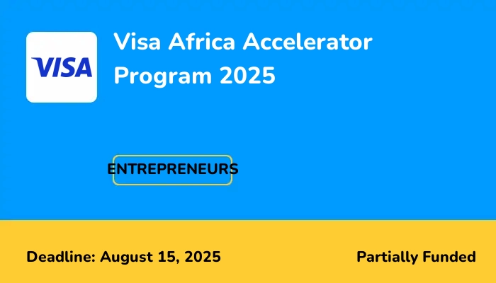 Visa Africa Accelerator Program 2025