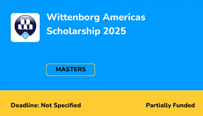 Wittenborg Americas Scholarship 2025