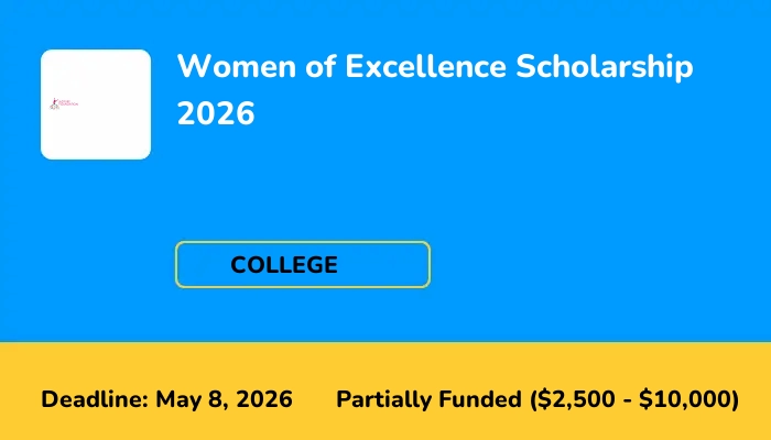 Women of Excellence Scholarship 2026